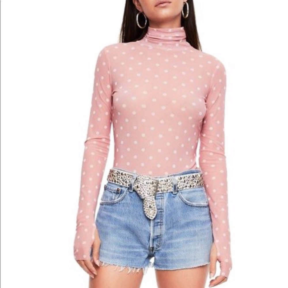 AFRM Turtleneck Blouse